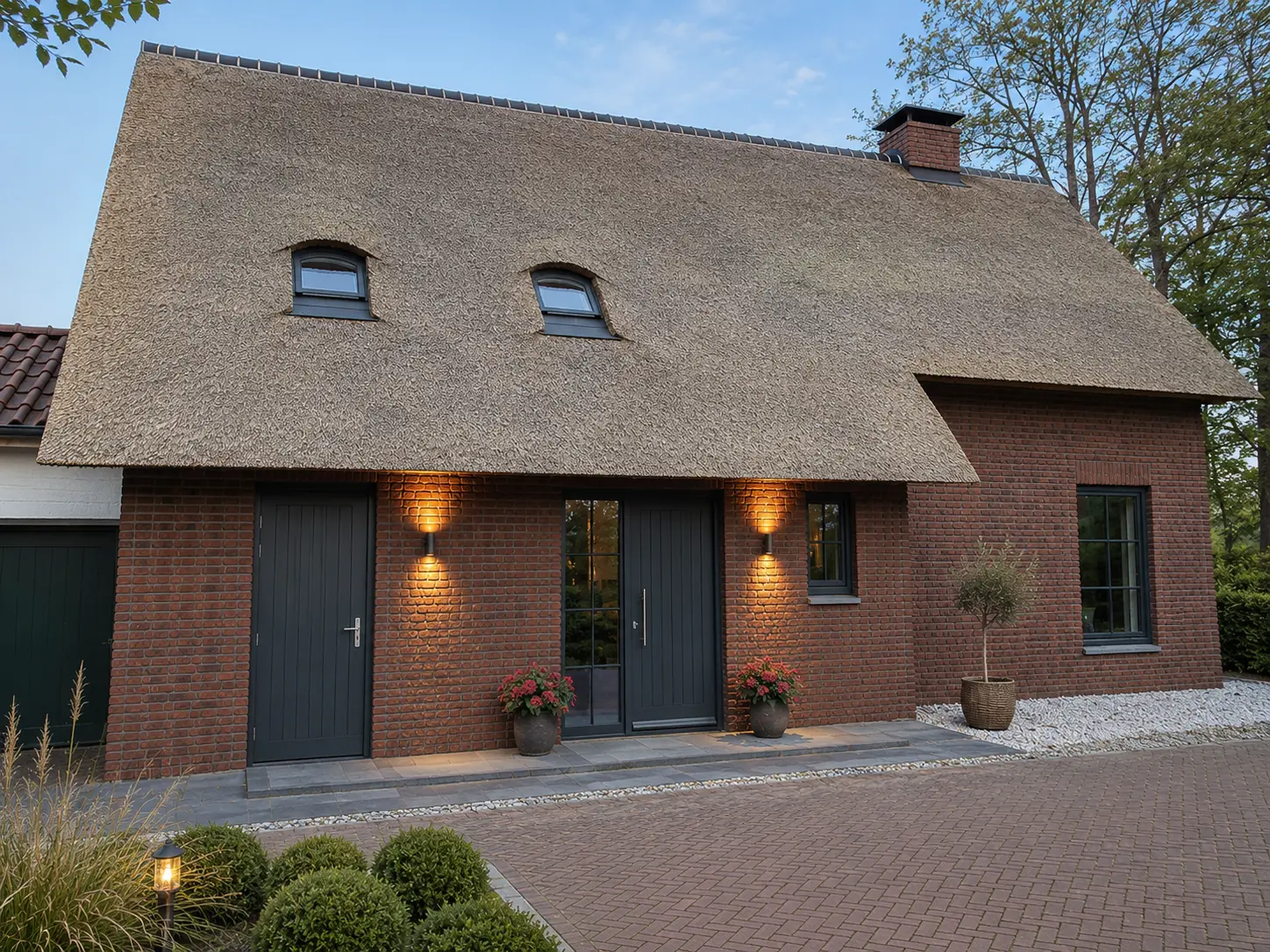 Landelijke woning met moderne accenten